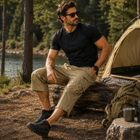 Bermuda Tática Cargo Masculino Montevie