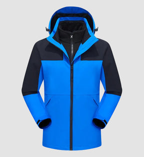 Jaqueta 3 em 1 Masculina Impermeável fleece Snow Montevie
