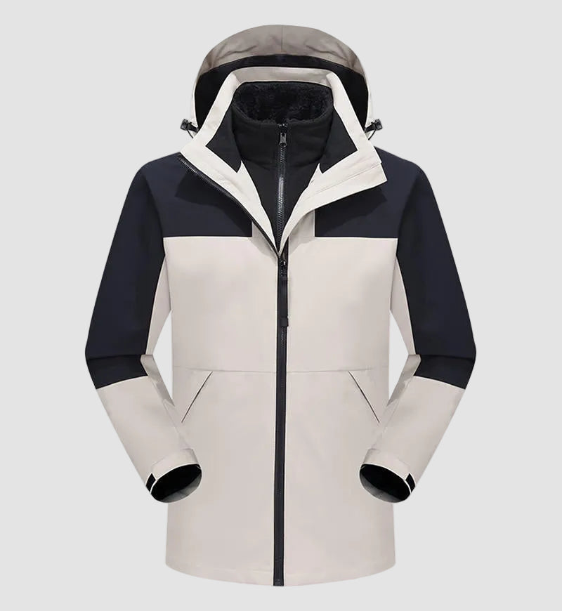 Jaqueta 3 em 1 Masculina Impermeável fleece Snow Montevie