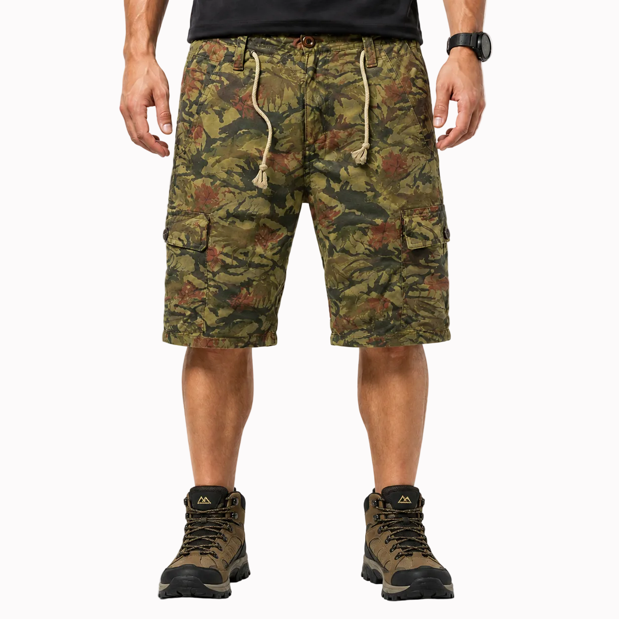 Shorts Camuflado Masculino Outdoor Montevie