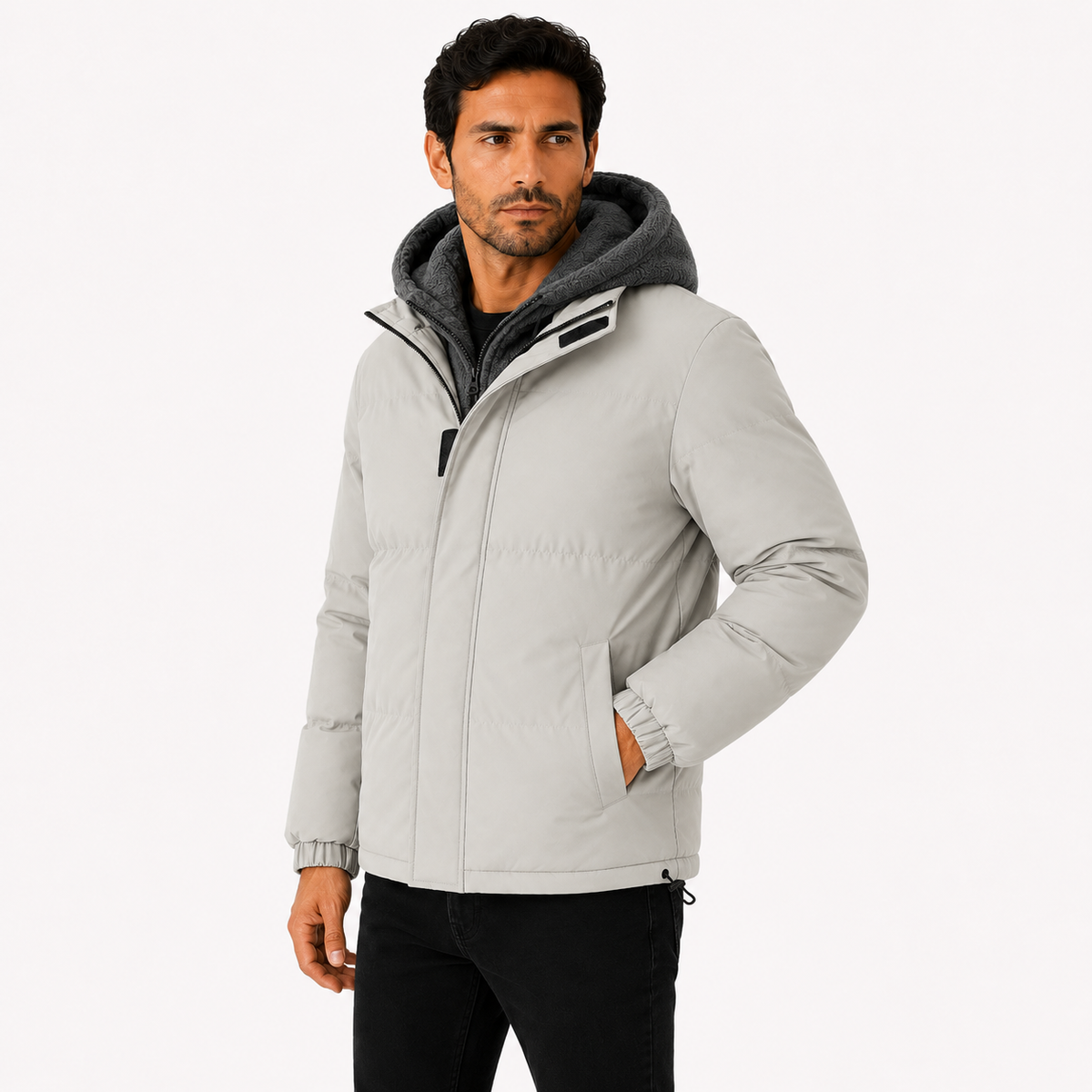 Jaqueta 2 em 1 Masculina Impermeável Fleece Winter Montevie