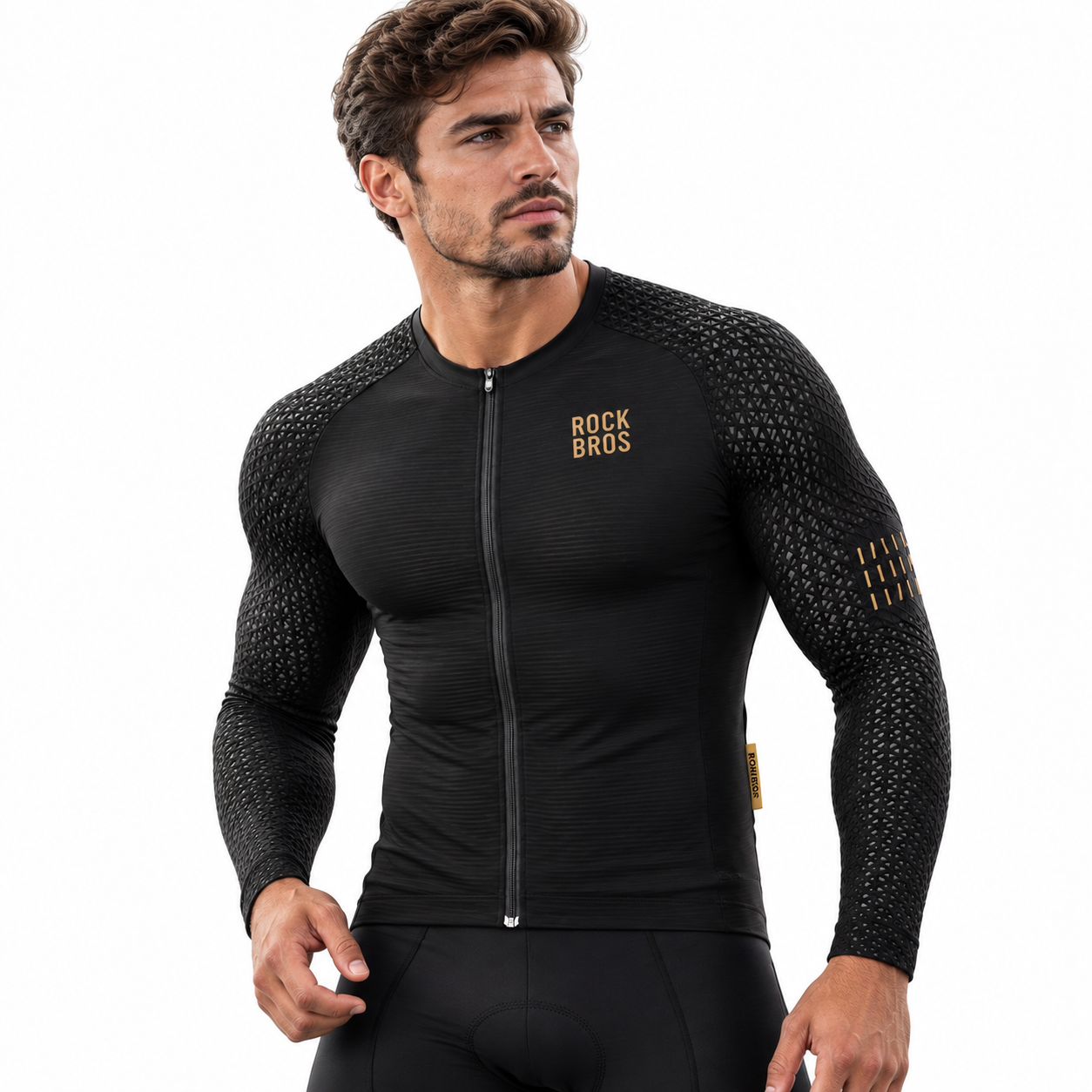 Camisa de Ciclismo Manga Curta e Manga Longa Reflectiva Montevie