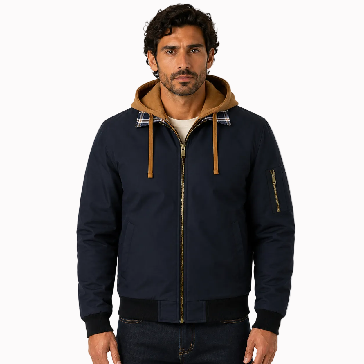 Jaqueta Masculina HoodBomber Montevie