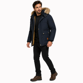 Jaqueta Parka Masculina Interior Lã Vie