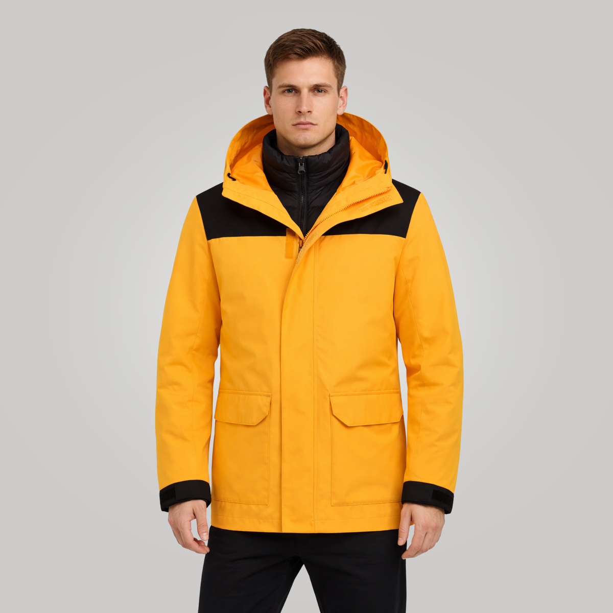 Jaqueta 3 em 1 Masculina Impermeável Puffer Lost Montevie