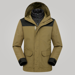 Jaqueta 3 em 1 Masculina Impermeável Puffer Lost Montevie