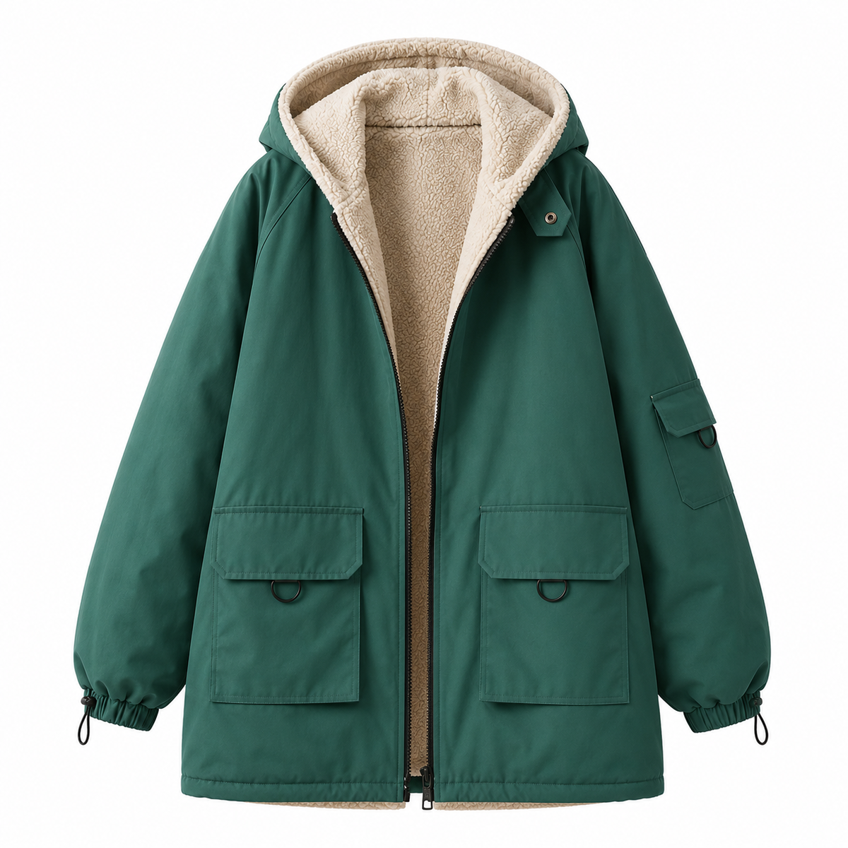 Jaqueta Parka Feminina Forrada Montevie