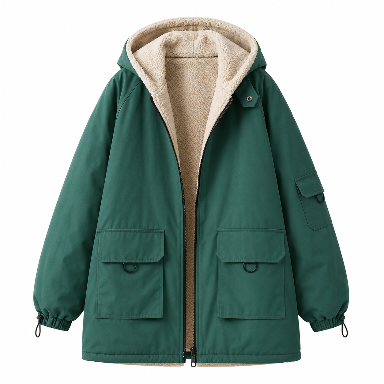 Jaqueta Parka Feminina Forrada Montevie