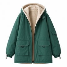 Jaqueta Parka Feminina Forrada Montevie