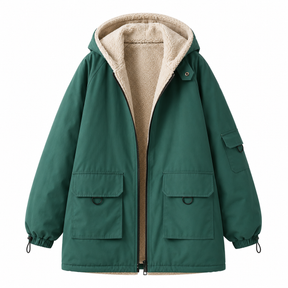 Jaqueta Parka Feminina Forrada Montevie