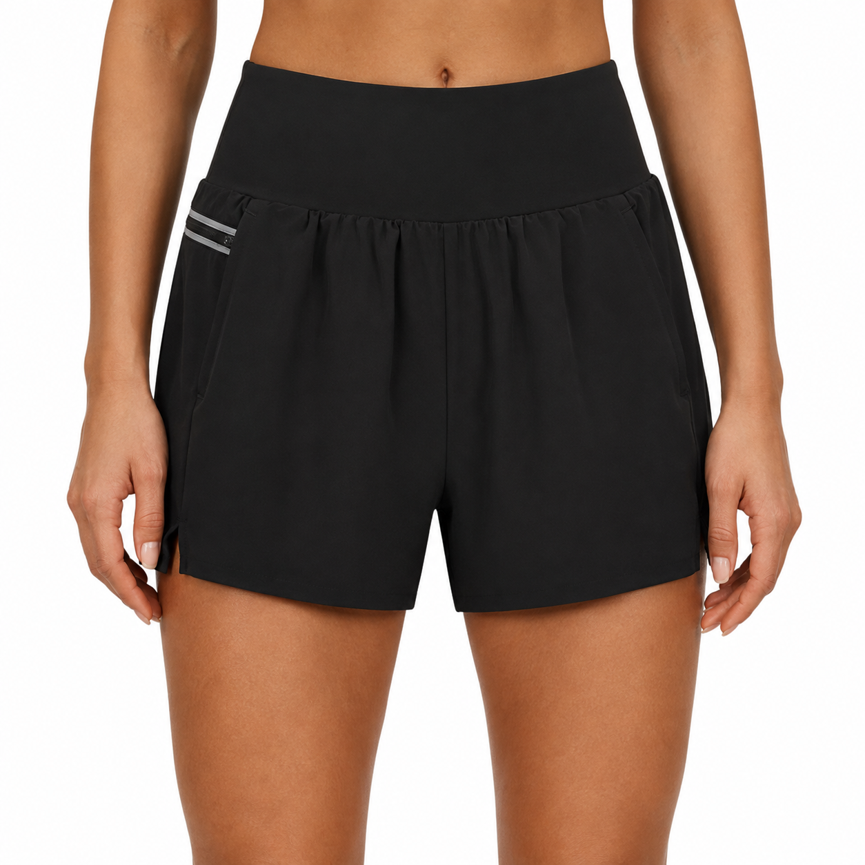 Shorts de Corrida Feminino Plus Montevie