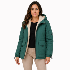 Jaqueta Parka Feminina Forrada Montevie
