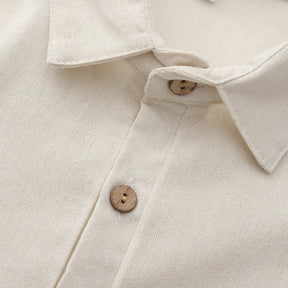 Camisa Polo de Linho Old Money