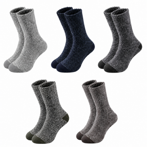 5 Pares de Meias De Lã Masculino Montevie