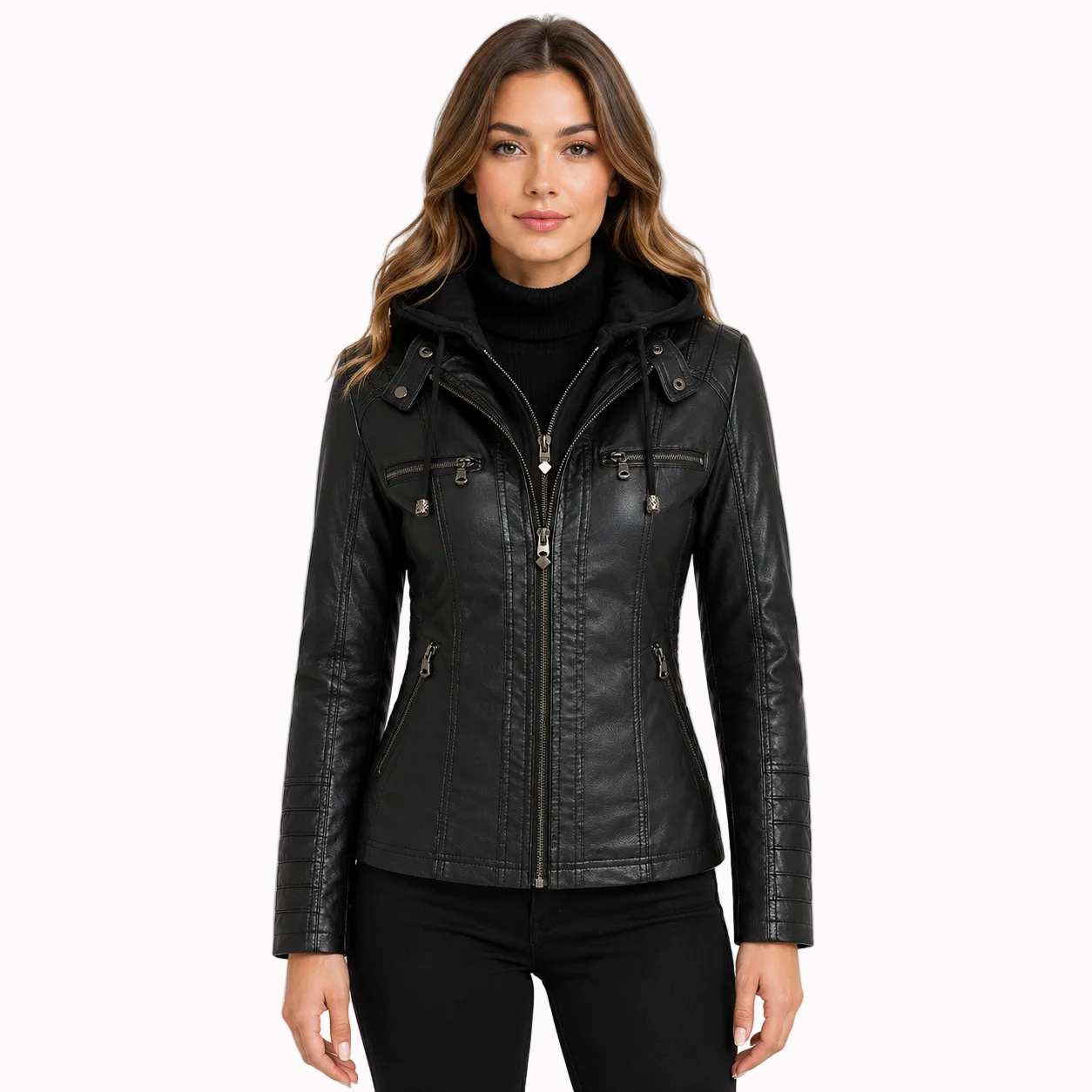 Jaqueta Feminina com Capuz Montevie