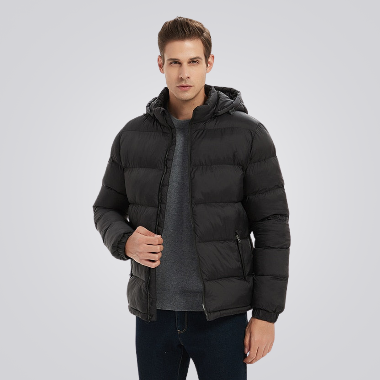 Jaqueta Puffer Masculina Past Montevie