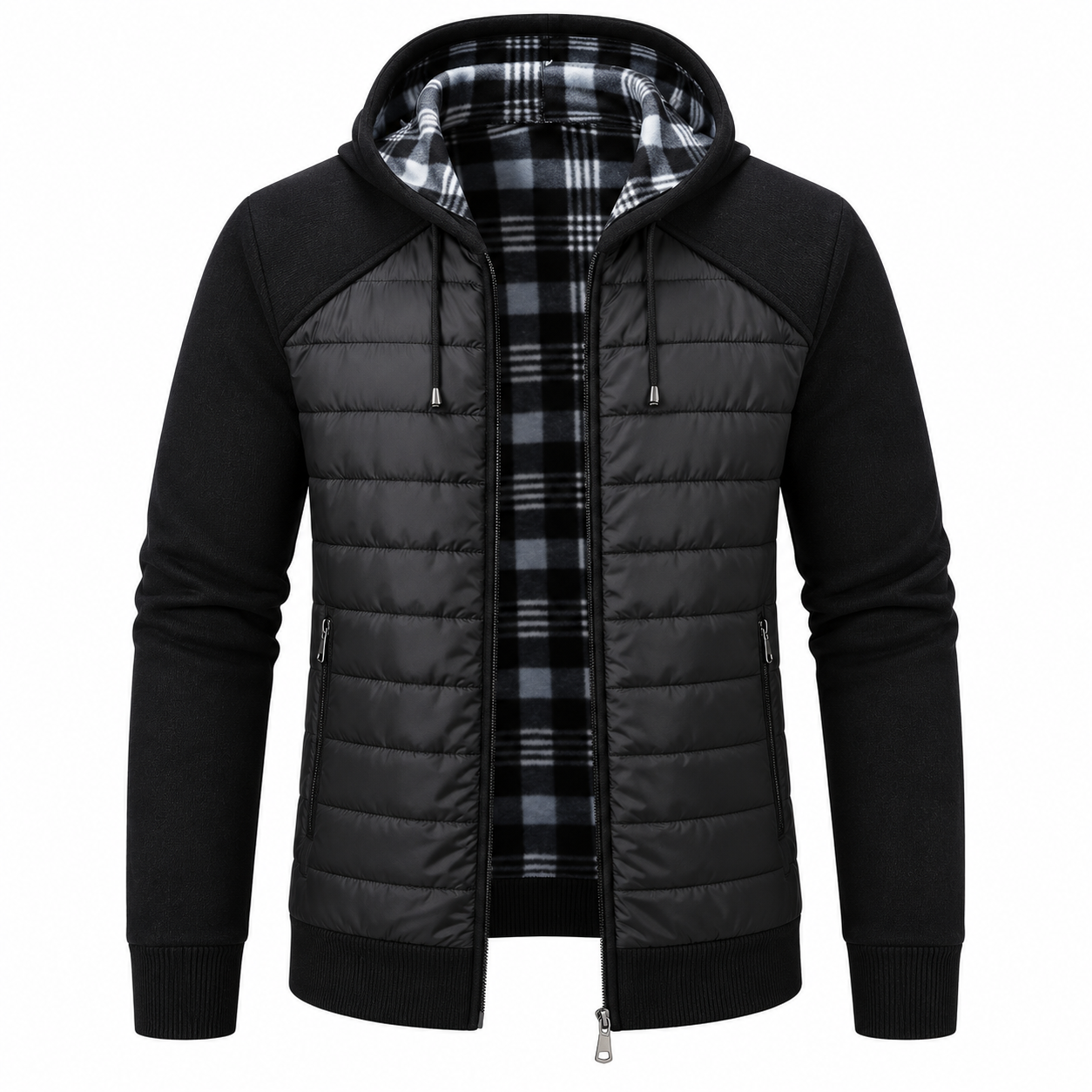 Cardigã Masculino de Malha com Zíper Montevie