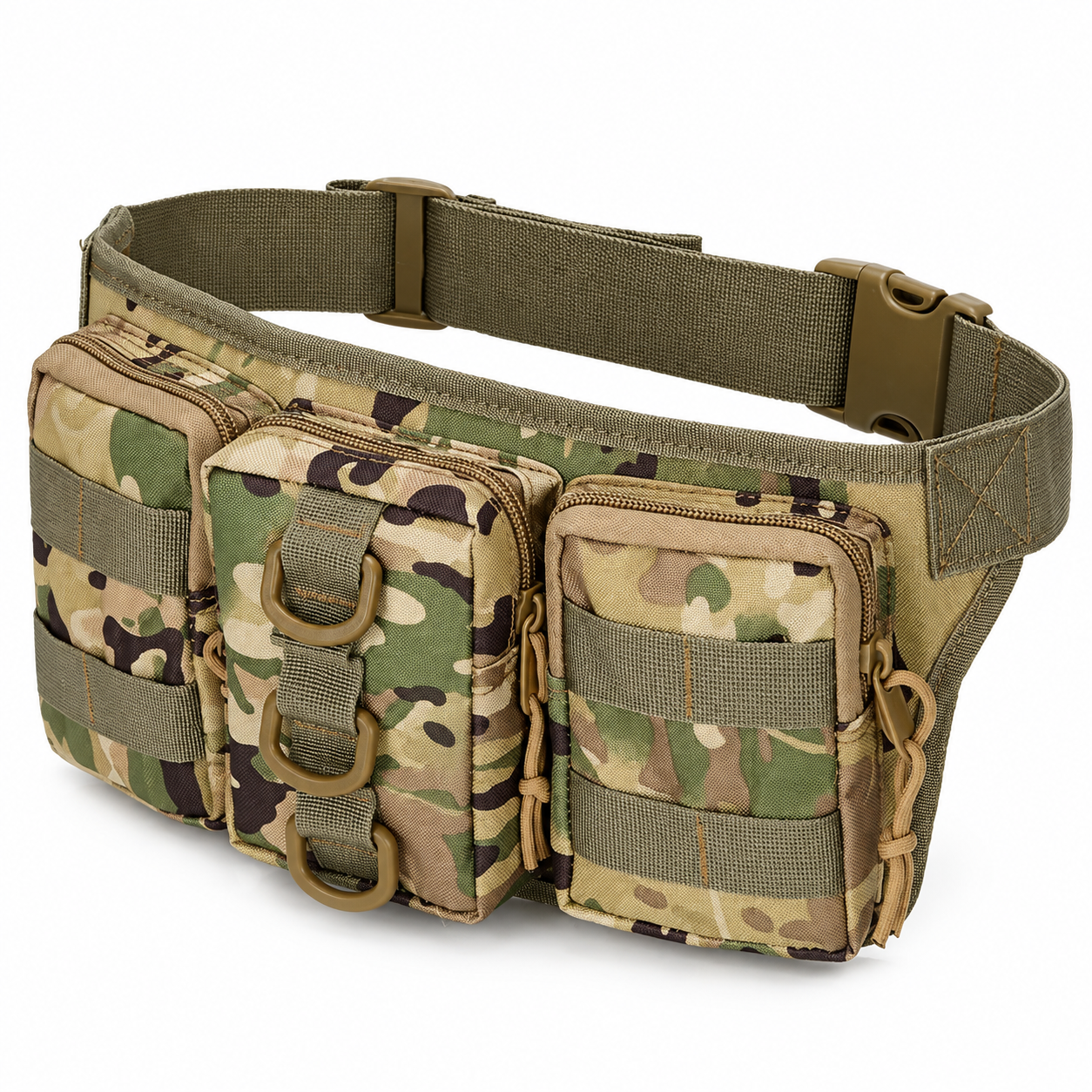 Bolsa de Cintura Impermeável para Trilha e Camping Montevie