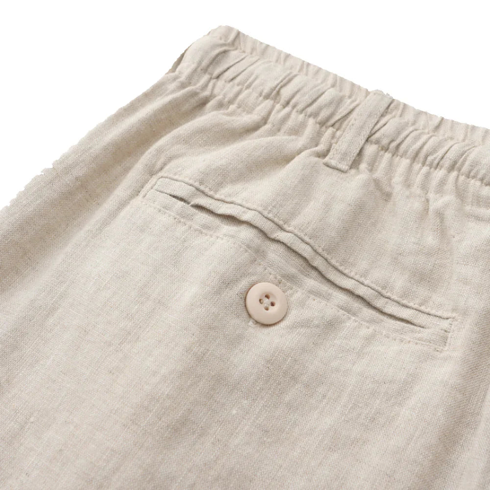 Short De Linho Casual Premium Montevie