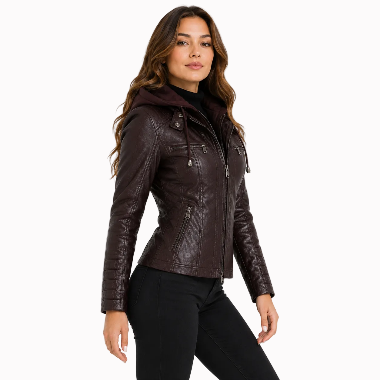 Jaqueta Feminina com Capuz Montevie