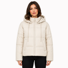 Jaqueta Puffer Feminina Vintage Labella Montevie
