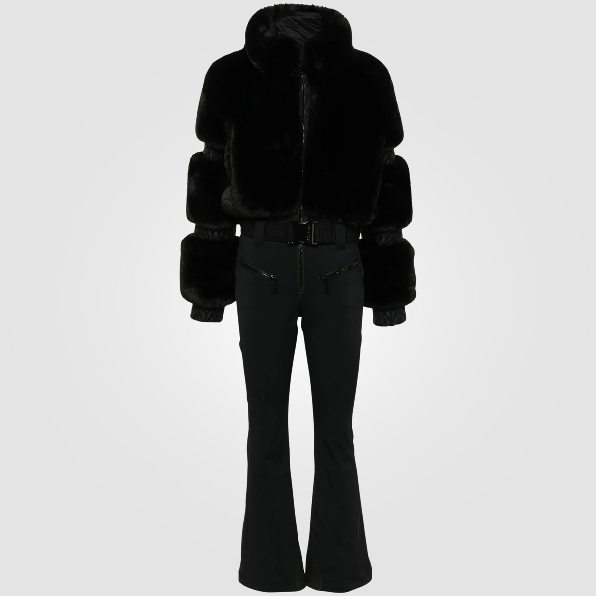 Macacão Feminino Ski Noir Impermeável Térmico Premium Montevie
