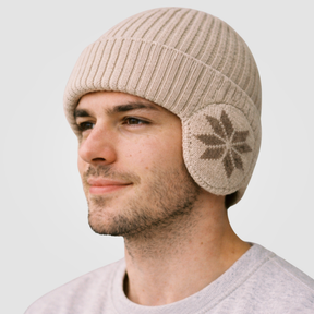 Touca Térmica Masculina Beanie com Proteção para Orelhas Montevie