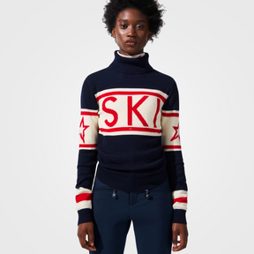 Blusa Suéter Feminino Gola Rolê Ski Montevie