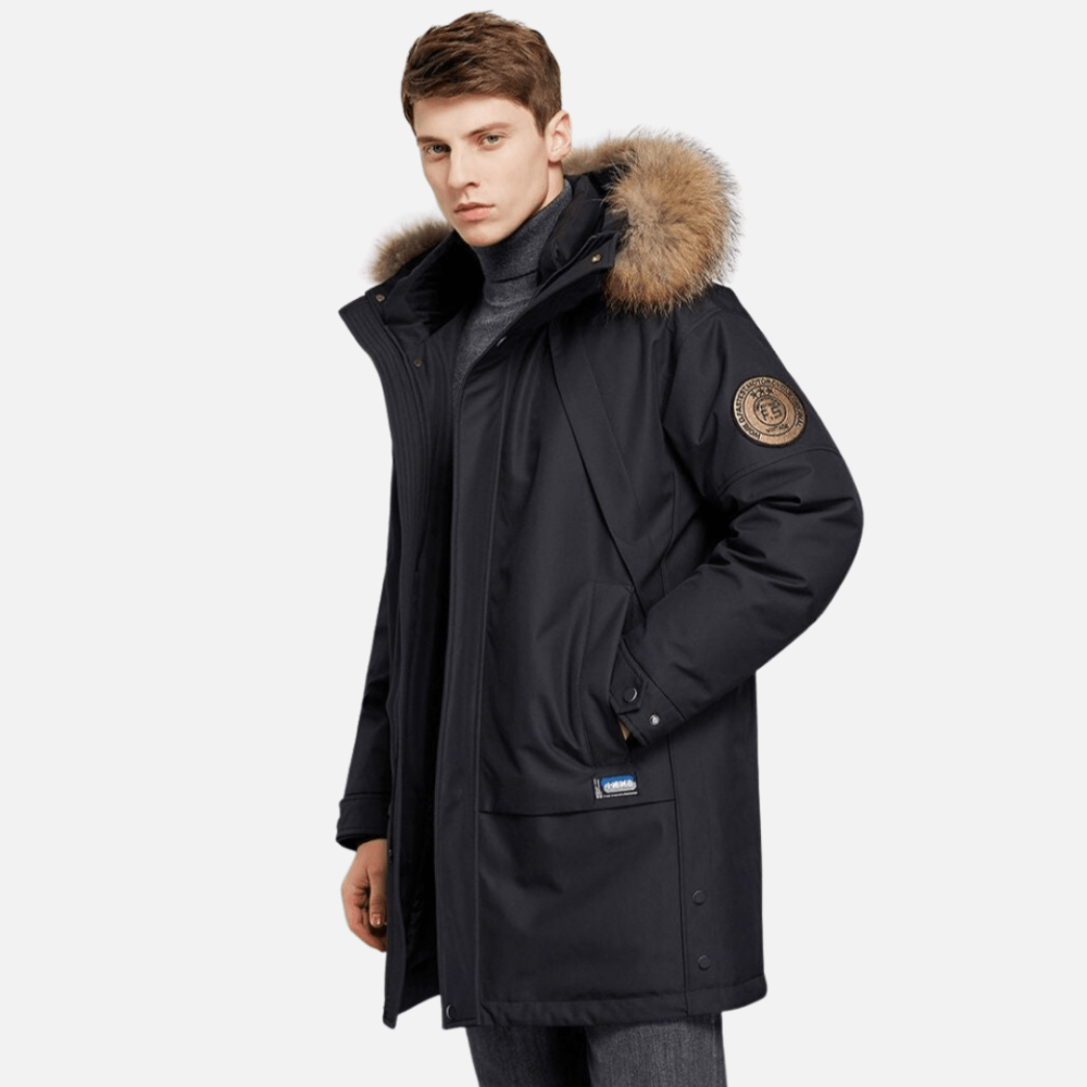 Jaqueta Parka Masculina Térmica Impermeável Montevie