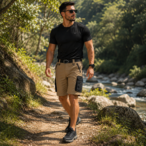 Bermuda Masculina Militar Impermeável Montevie