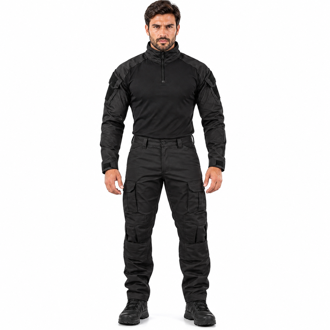 Uniforme Tático Camuflado Camisa e Calça Montevie