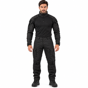 Uniforme Tático Camuflado Camisa e Calça Montevie