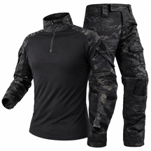 Uniforme Tático Camuflado Camisa e Calça Montevie