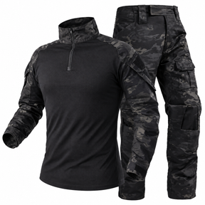 Uniforme Tático Camuflado Camisa e Calça Montevie