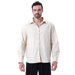 Camisa De Linho Masculina Old Money França