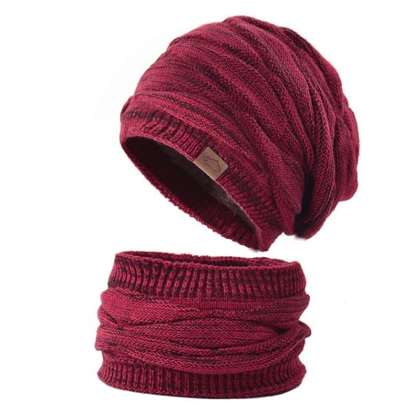 Gorro e Protetor de Pescoço Lã Feminino Montevie