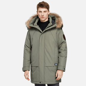 Jaqueta Parka Masculina Térmica Impermeável Montevie