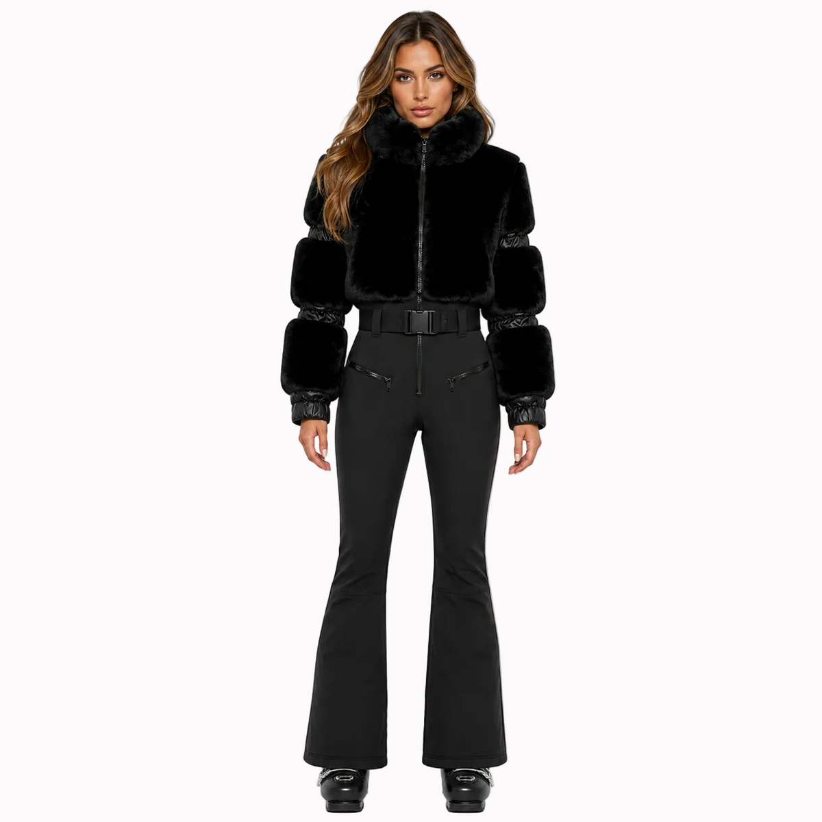 Macacão Feminino Impermeável para Neve Pluma Montevie