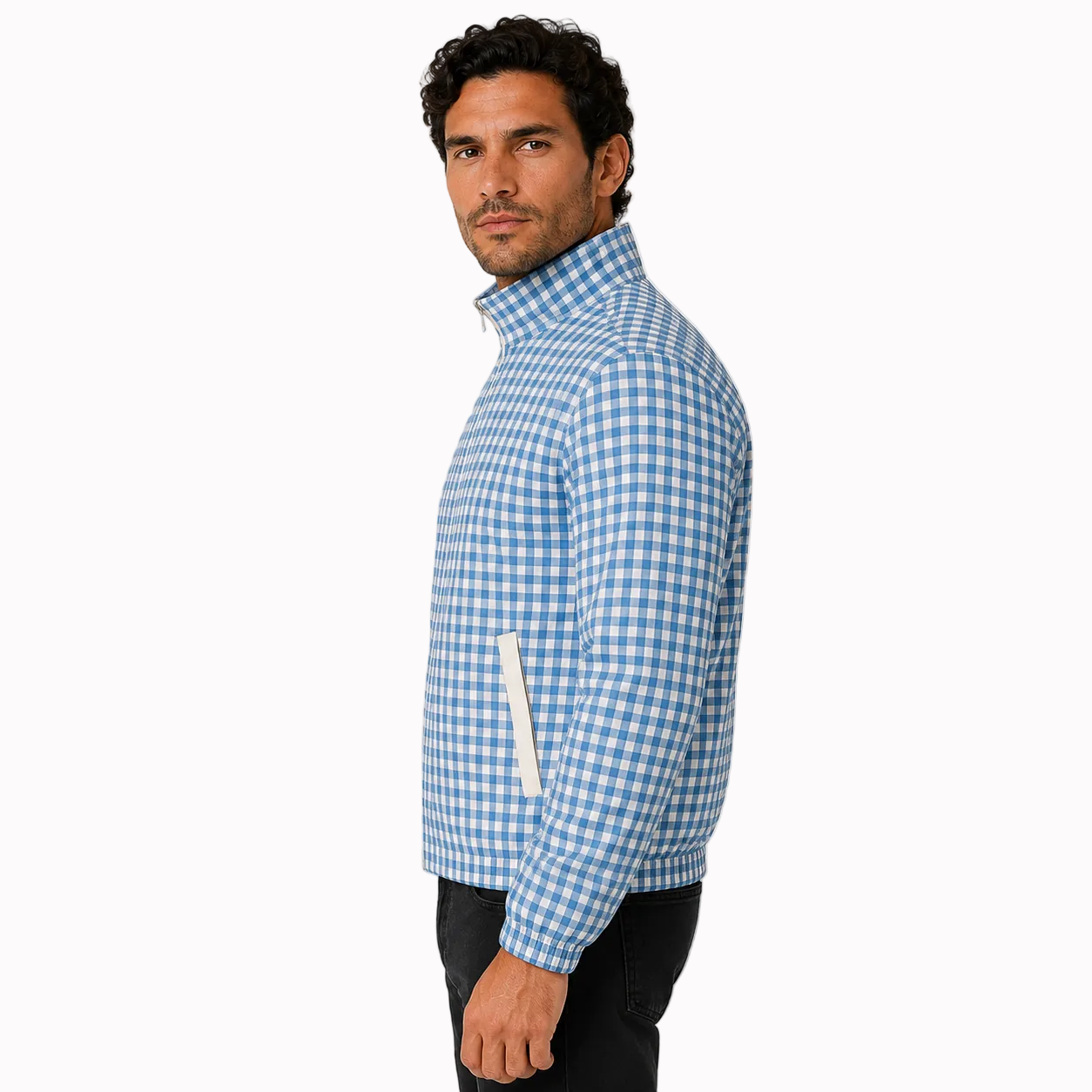 Jaqueta Reversível Masculina FlipCheck Montevie
