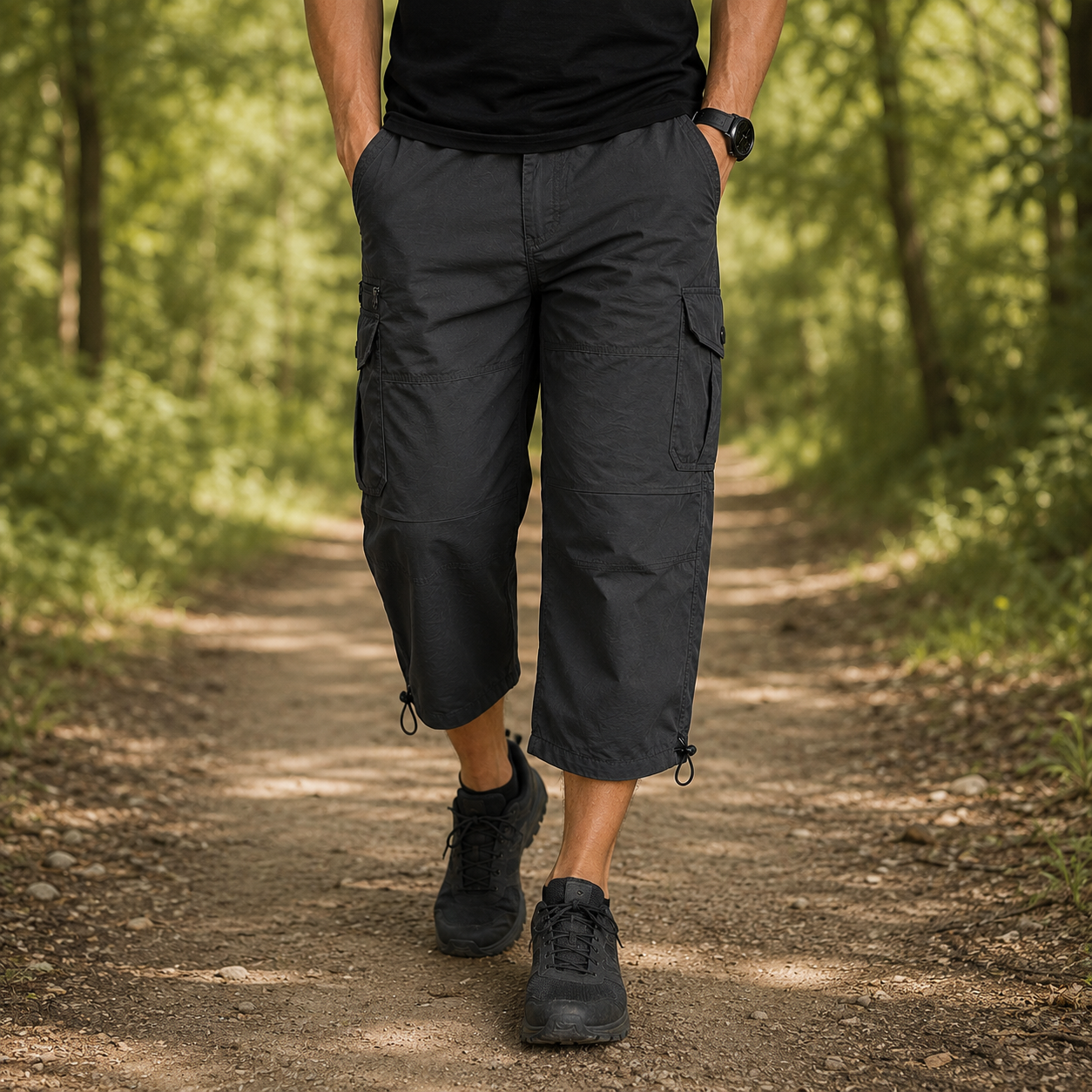 Bermuda Tática Cargo Masculino Montevie