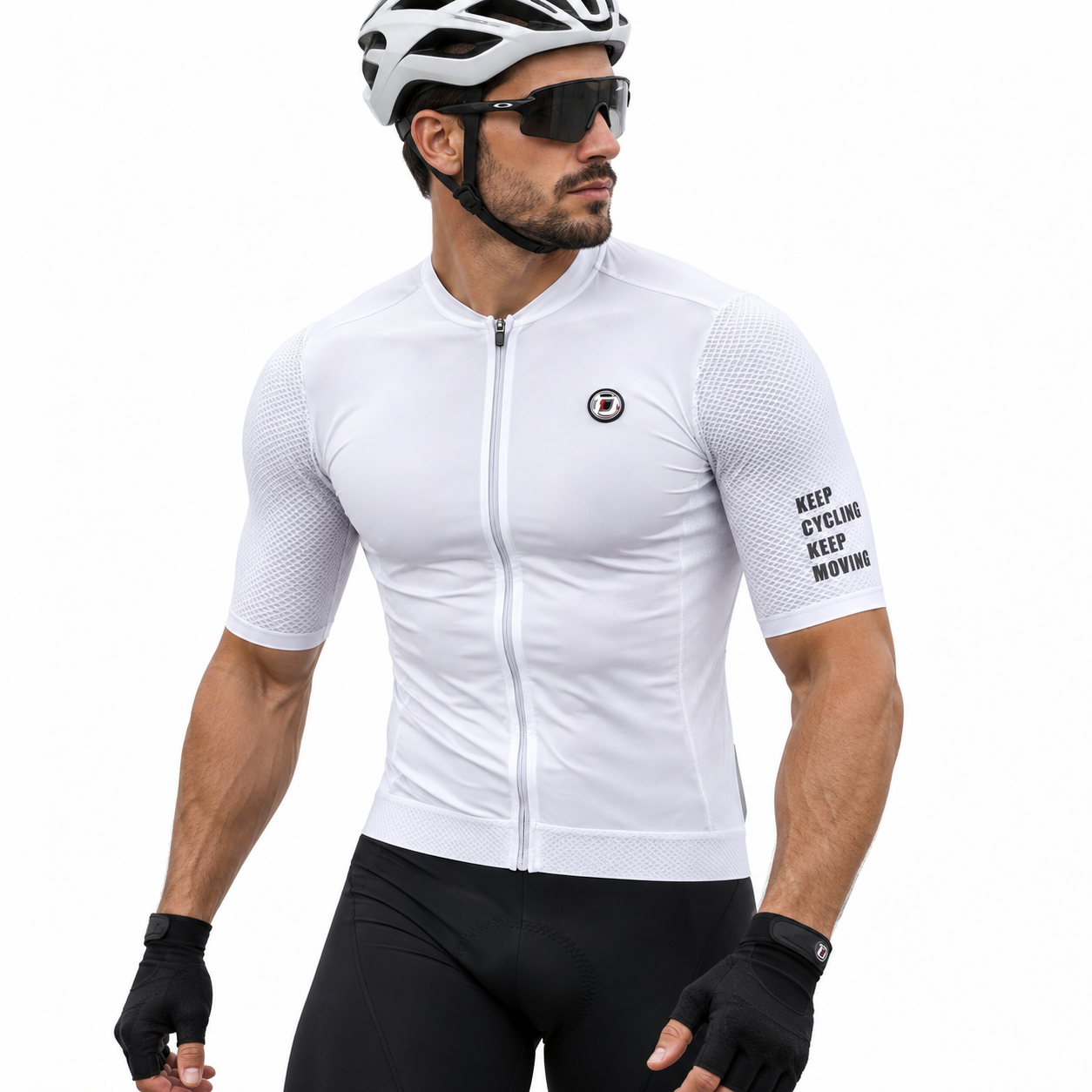 Camisa de Ciclismo Manga Curta Proteção SPF 50+ Montevie
