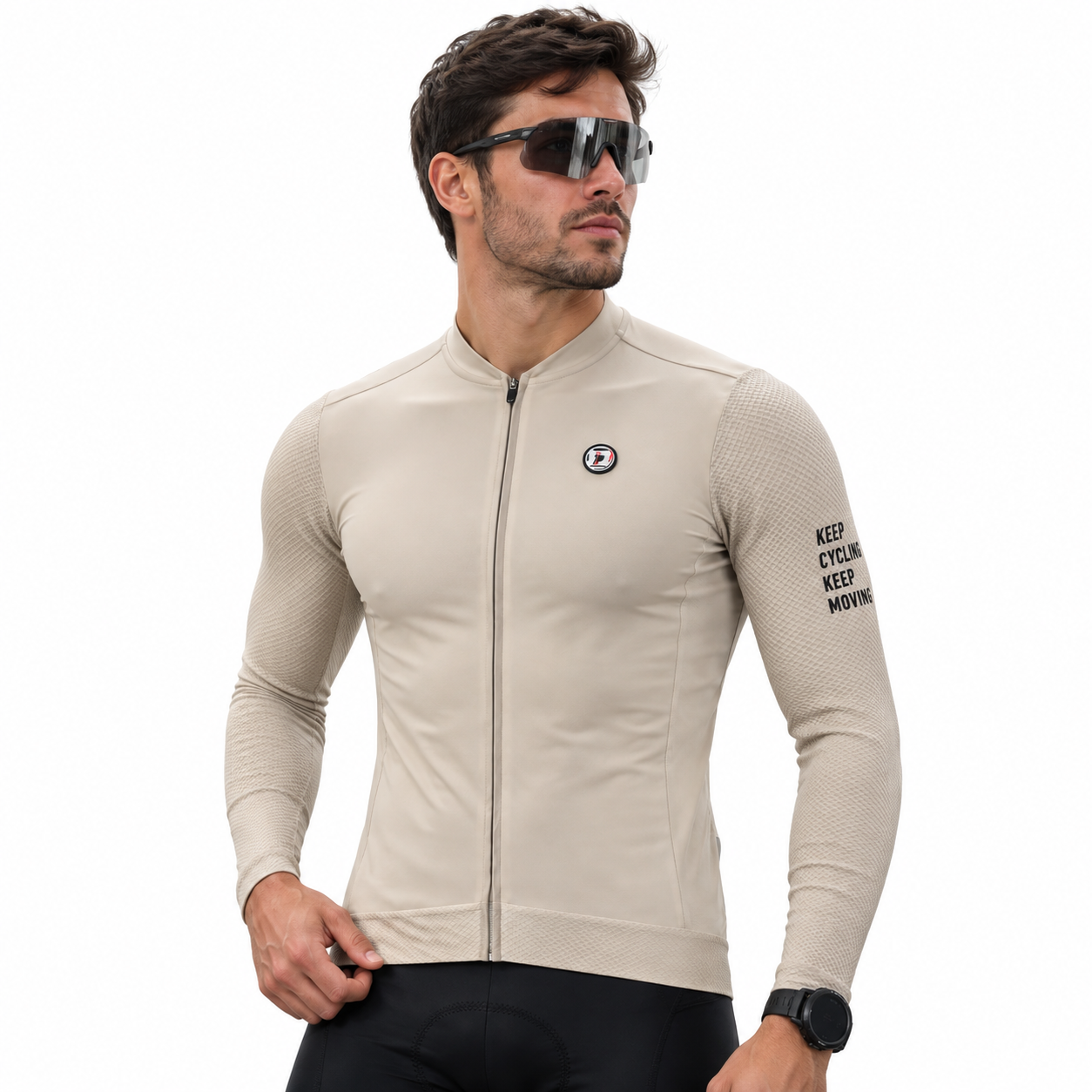 Camisa de Ciclismo Manga Longa Proteção SPF 50+ Montevie