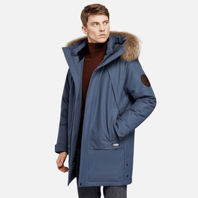 Jaqueta Parka Masculina Térmica Impermeável Montevie