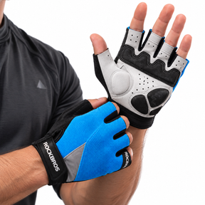 Luva de Ciclismo Meio Dedo com Gel Acolchoado Montevie