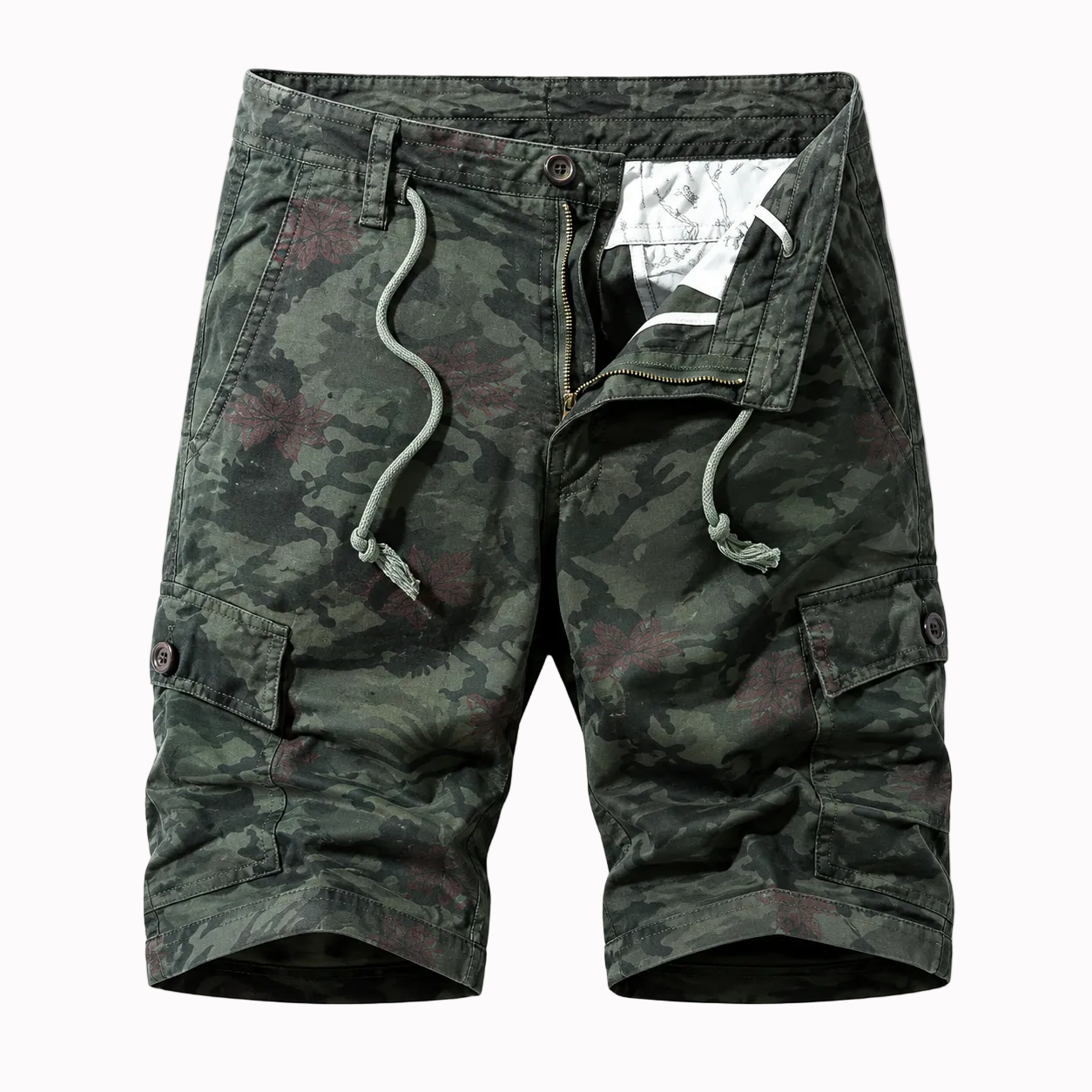 Shorts Camuflado Masculino Outdoor Montevie