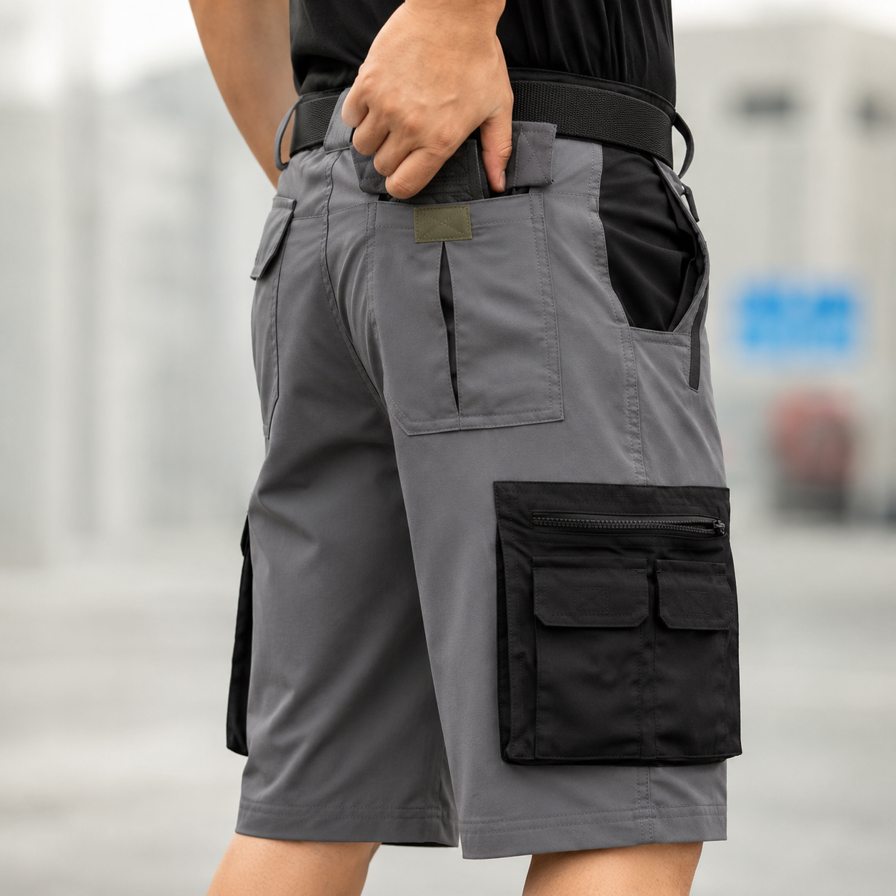 Bermuda Masculina Militar Impermeável Montevie