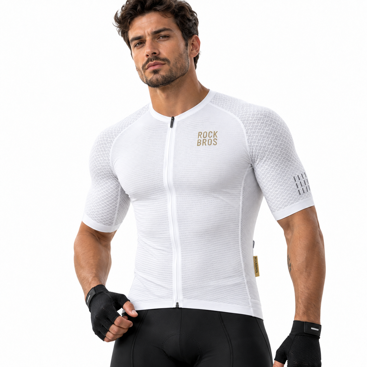 Camisa de Ciclismo Manga Curta e Manga Longa Reflectiva Montevie