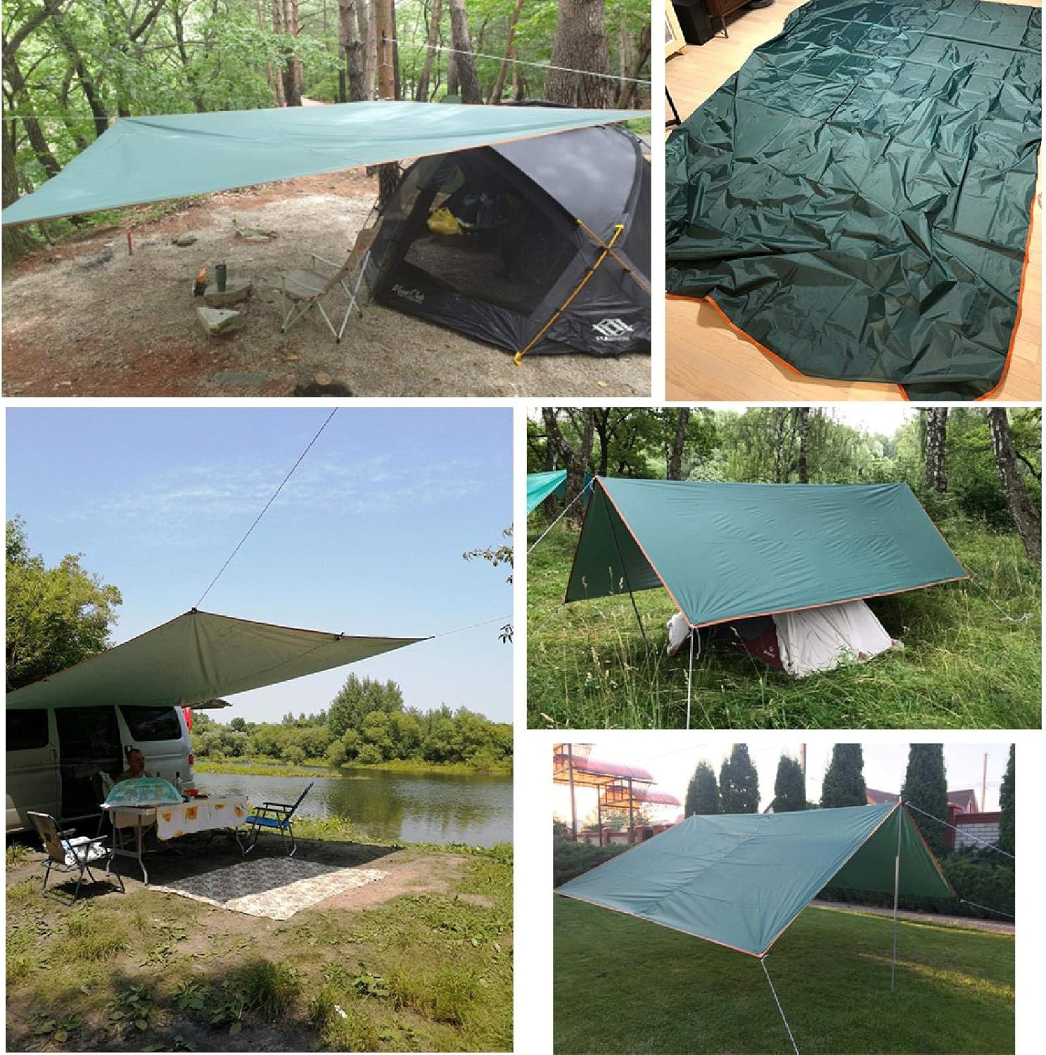 Lona Portátil Impermeável Camping Montevie 3X5m