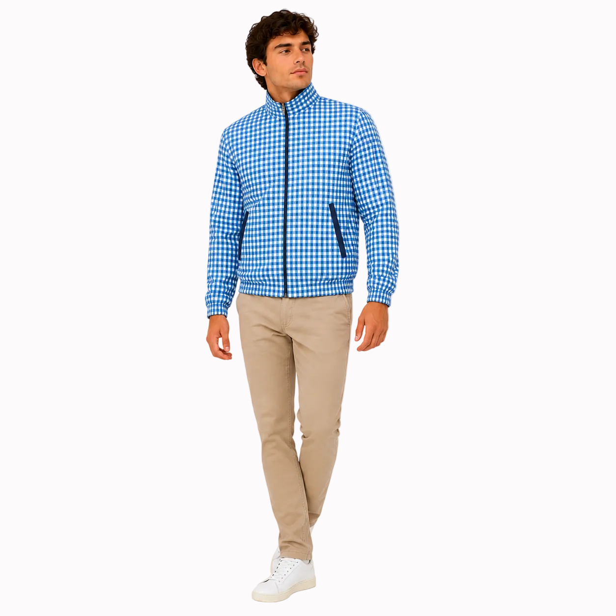 Jaqueta Reversível Masculina FlipCheck Montevie
