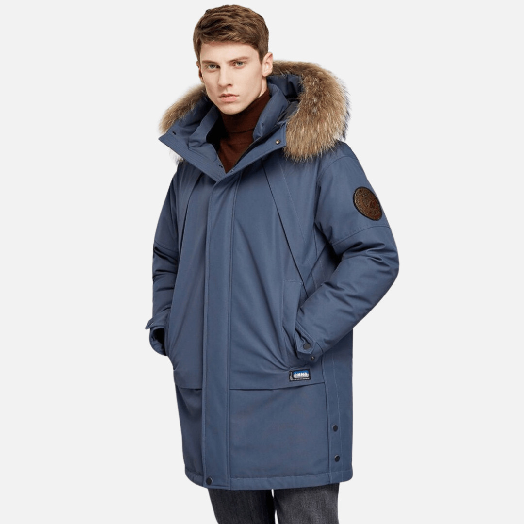 Jaqueta Parka Masculina Térmica Impermeável Montevie